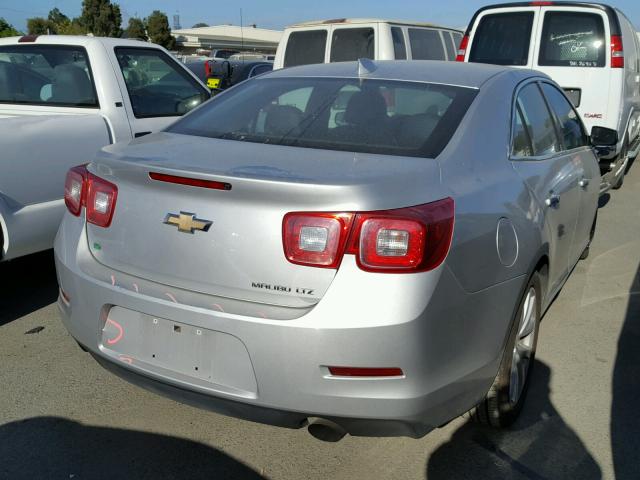 1G11E5SA5GF130042 - 2016 CHEVROLET MALIBU LIM 银色 照片 4