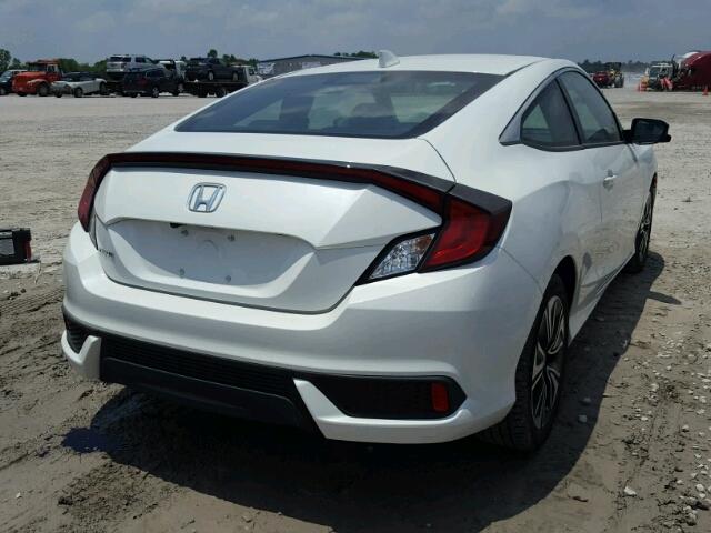 2HGFC3B73HH356500 - 2017 HONDA CIVIC EXL WHITE photo 4