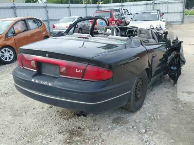 2G4WB52K1X1566193 - 1999 BUICK REGAL LS BLACK photo 4