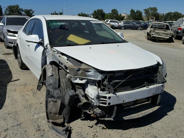 1G1ZC5EUXBF290361 - 2011 CHEVROLET MALIBU 1LT WHITE photo 1