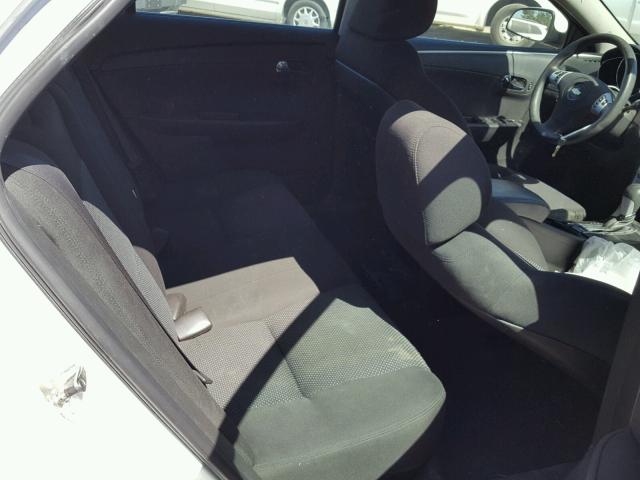 1G1ZC5EUXBF290361 - 2011 CHEVROLET MALIBU 1LT WHITE photo 6