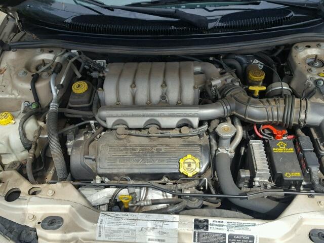 3C3EL55H3YT222897 - 2000 CHRYSLER SEBRING JX TAN photo 7