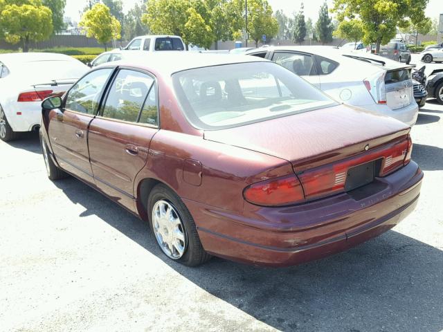 2G4WB55KX11207010 - 2001 BUICK REGAL LS BURGUNDY photo 3