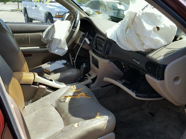2G4WB55KX11207010 - 2001 BUICK REGAL LS BURGUNDY photo 5