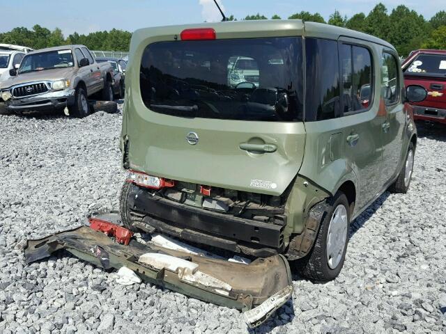 JN8AZ28RX9T108196 - 2009 NISSAN CUBE GREEN photo 4