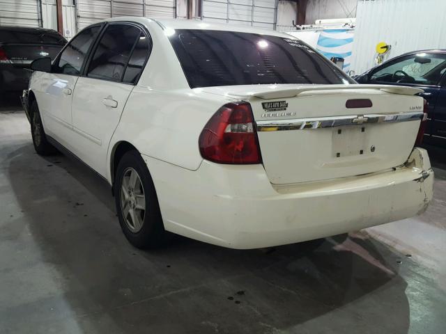 1G1ZT54845F329258 - 2005 CHEVROLET MALIBU LS WHITE photo 3