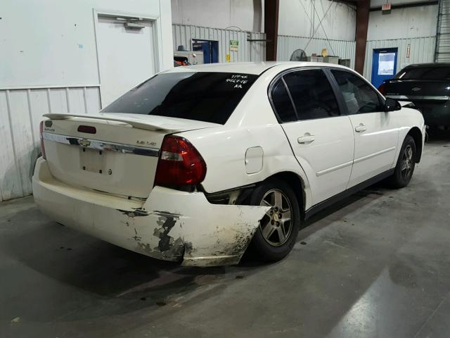 1G1ZT54845F329258 - 2005 CHEVROLET MALIBU LS WHITE photo 4