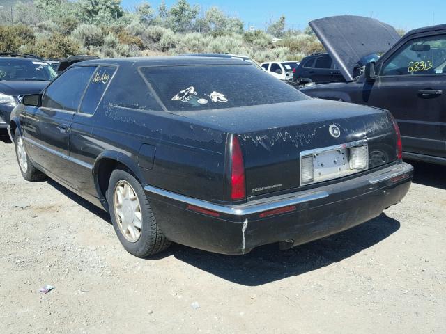 1G6EL12Y8TU612713 - 1996 CADILLAC ELDORADO BLACK photo 3