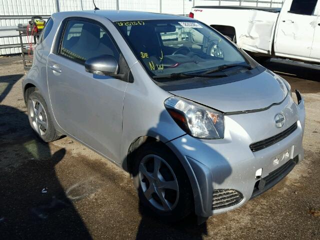 JTNJJXB02CJ015634 - 2012 TOYOTA SCION IQ SILVER photo 1