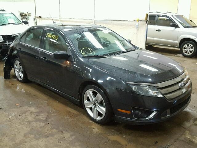 3FAHP0KCXBR113484 - 2011 FORD FUSION SPO BLACK photo 1