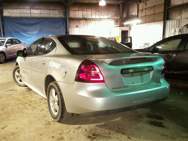 2G2WP552561118074 - 2006 PONTIAC GRAND PRIX Gümüş foto 3