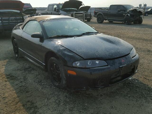 4A3AX35G6VE187629 - 1997 MITSUBISHI ECLIPSE BLACK photo 1