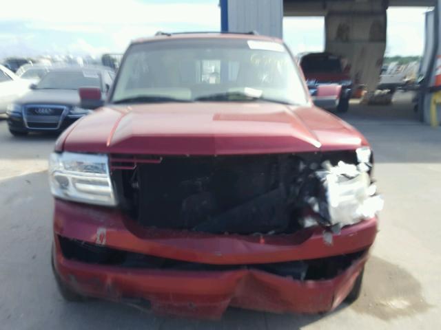 5LMFU27598LJ16943 - 2008 LINCOLN NAVIGATOR 栗色 照片 9