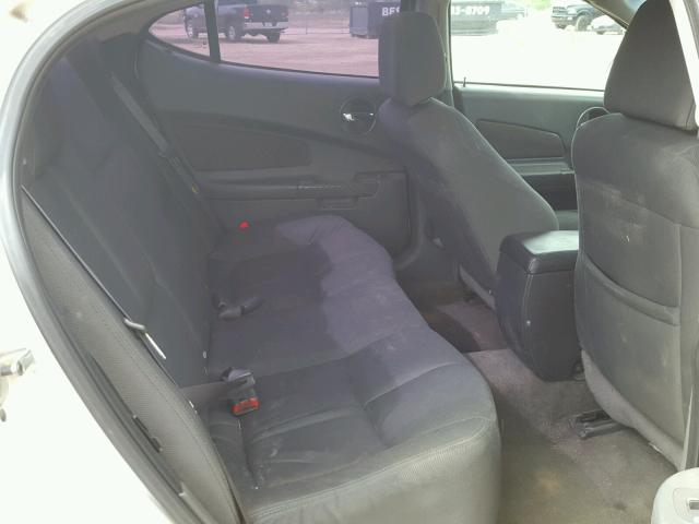 2G2WP522541189762 - 2004 PONTIAC GRAND PRIX WHITE photo 6