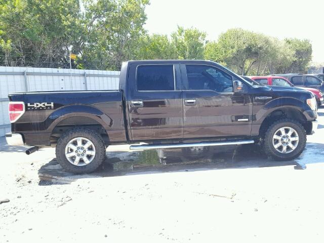 1FTFW1ET3DKG06226 - 2013 FORD F150 BLACK photo 9