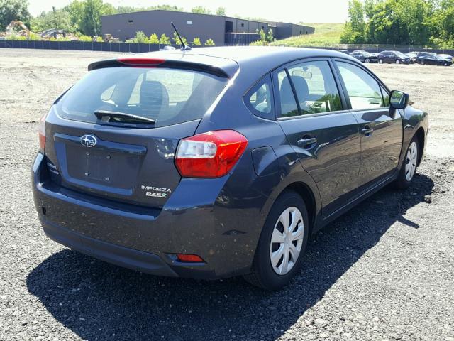 JF1GPAA64D2894264 - 2013 SUBARU IMPREZA BA GRAY photo 4