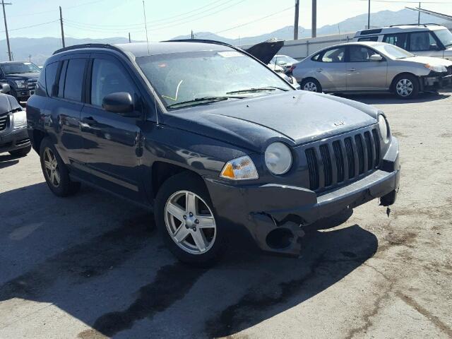 1J8FF47W78D696945 - 2008 JEEP COMPASS SP BLUE photo 1