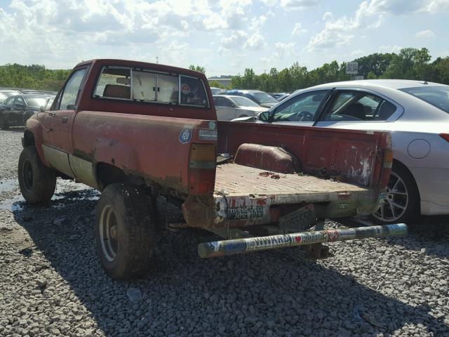 JT4RN65DXE5014893 - 1984 TOYOTA PICKUP RN6 RED photo 3