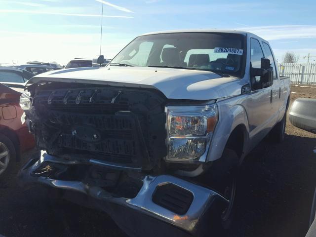 1FT7W2B64FEB51641 - 2015 FORD F250 SUPER WHITE photo 2