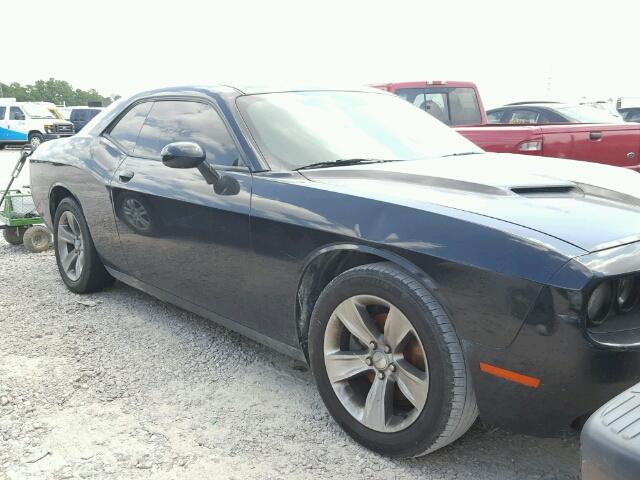 2C3CDZAG1FH868955 - 2015 DODGE CHALLENGER BLACK photo 1