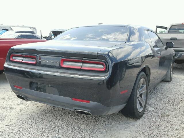 2C3CDZAG1FH868955 - 2015 DODGE CHALLENGER BLACK photo 4