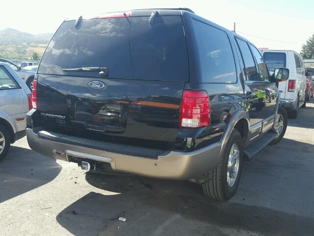 1FMFU18L73LA19095 - 2003 FORD EXPEDITION BLACK photo 4