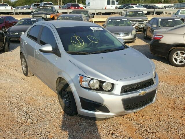 1G1JA5SH9E4241386 - 2014 CHEVROLET SONIC LS SILVER photo 1