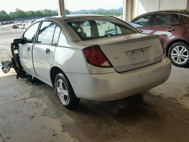 1G8AG52F15Z166149 - 2005 SATURN ION LEVEL SILVER photo 3