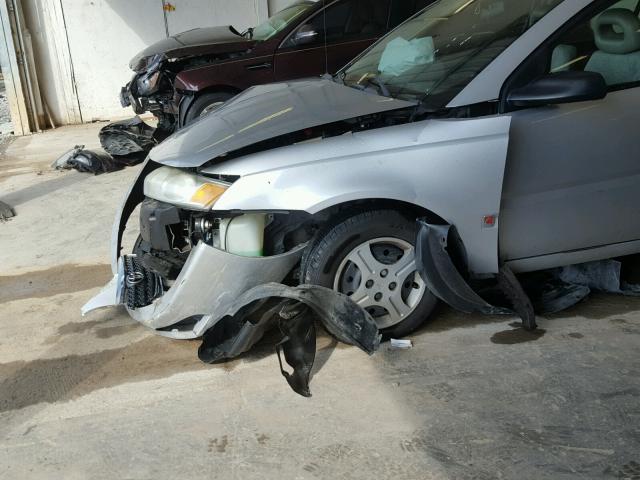 1G8AG52F15Z166149 - 2005 SATURN ION LEVEL SILVER photo 9