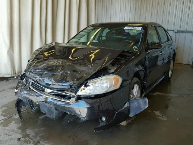 2G1WC5E31C1178518 - 2012 CHEVROLET IMPALA BLACK photo 2