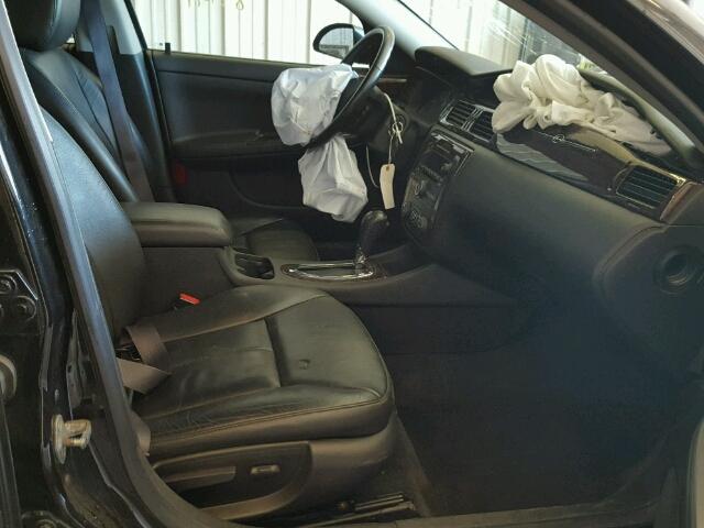 2G1WC5E31C1178518 - 2012 CHEVROLET IMPALA BLACK photo 5