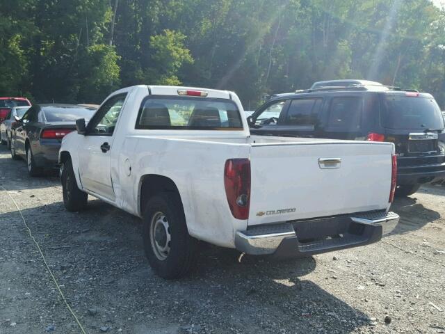 1GCCS14E488169812 - 2008 CHEVROLET COLORADO WHITE photo 3