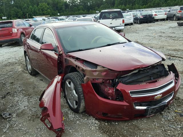 1G1ZJ57709F188803 - 2009 CHEVROLET MALIBU 2LT BURGUNDY photo 1