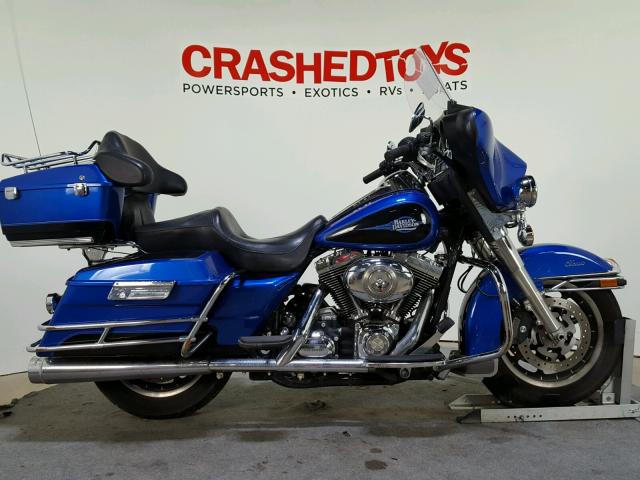 1HD1FF4118Y657314 - 2008 HARLEY-DAVIDSON FLHT CLASS BLUE photo 1