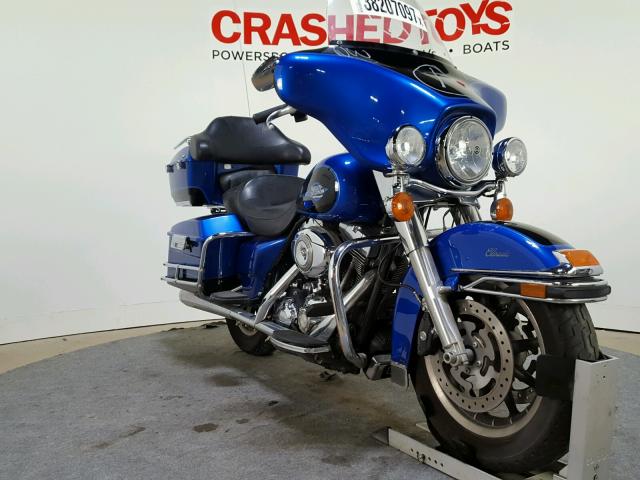 1HD1FF4118Y657314 - 2008 HARLEY-DAVIDSON FLHT CLASS BLUE photo 2