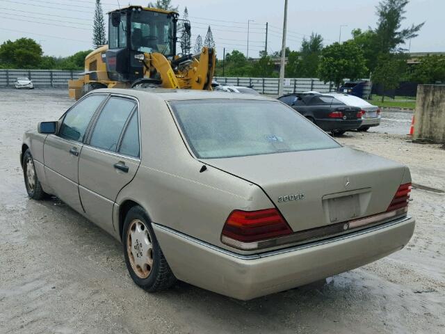 WDBGB34E4NA059939 - 1992 MERCEDES-BENZ 300 SD BEIGE photo 3