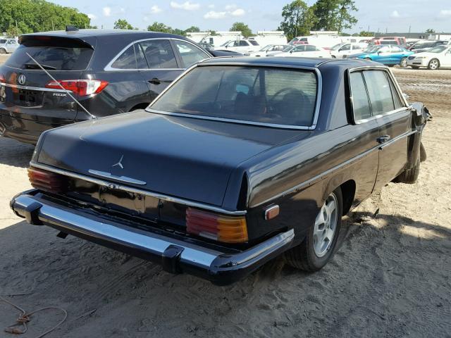 11407312104330 - 1975 MERCEDES-BENZ 280C BLACK photo 4