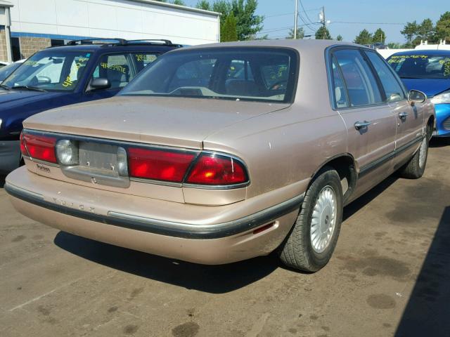 1G4HP52K1WH537363 - 1998 BUICK LESABRE TAN photo 4