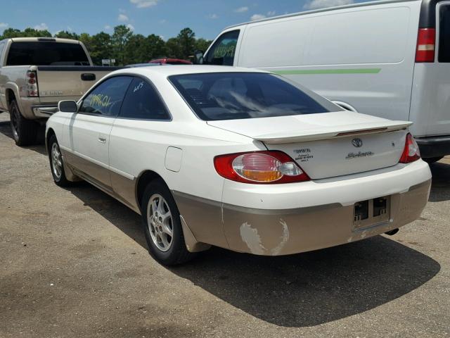 2T1CE22PX2C008796 - 2002 TOYOTA CAMRY SOLA WHITE photo 3