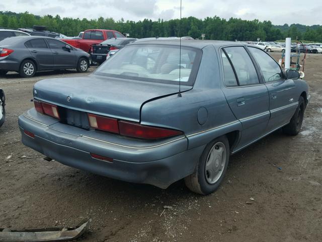 1G4NJ52TXVC440249 - 1997 BUICK SKYLARK CU BLUE photo 4