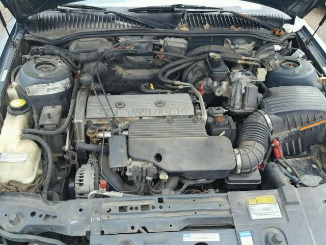 1G4NJ52TXVC440249 - 1997 BUICK SKYLARK CU BLUE photo 7