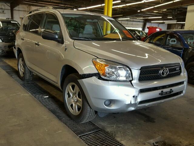 JTMBK33V986041117 - 2008 TOYOTA RAV4 SILVER photo 1