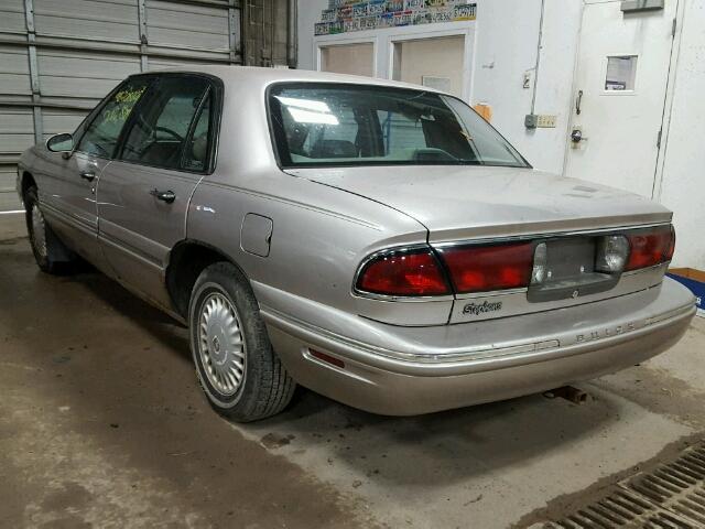 1G4HR52K4VH447729 - 1997 BUICK LESABRE LI TAN photo 3