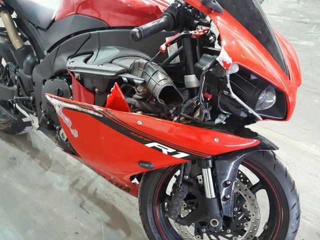 JYARN23E5EA016669 - 2014 YAMAHA YZFR1 RED photo 9