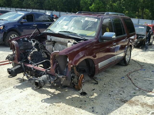 5LMJJ2H50AEJ02831 - 2010 LINCOLN NAVIGATOR BURGUNDY photo 2