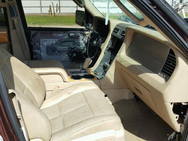 5LMJJ2H50AEJ02831 - 2010 LINCOLN NAVIGATOR BURGUNDY photo 5