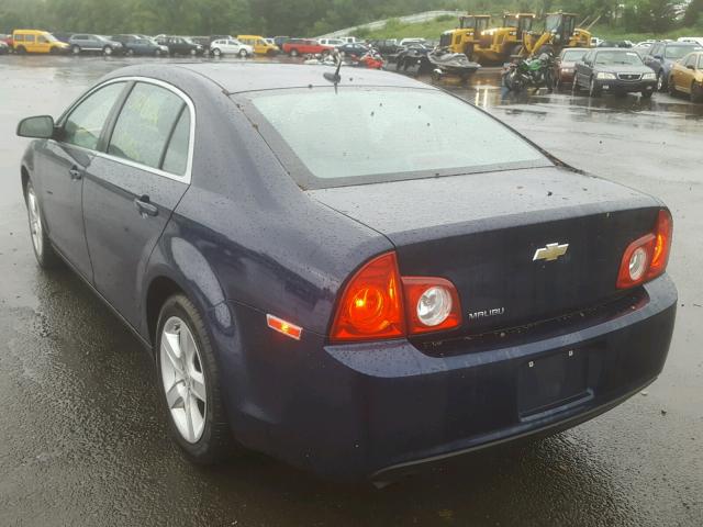 1G1ZB5E10BF100771 - 2011 CHEVROLET MALIBU LS ლურჯი ფოტო 3