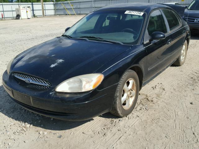 1FAFP55U4YA114724 - 2000 FORD TAURUS SES BLACK photo 2