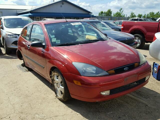 3FAFP31363R180367 - 2003 FORD FOCUS ZX3 RED photo 1