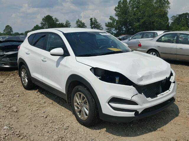 KM8J23A42HU351350 - 2017 HYUNDAI TUCSON SE WHITE photo 1